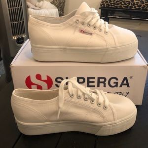 All White Superga